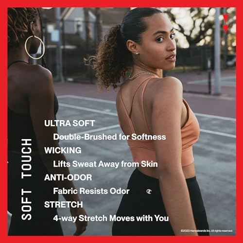 Champion Womens Leggings & Bike Shorts, Soft Touch, Moisture Wicking, Pocket Leggings for Women, 7" & 25"