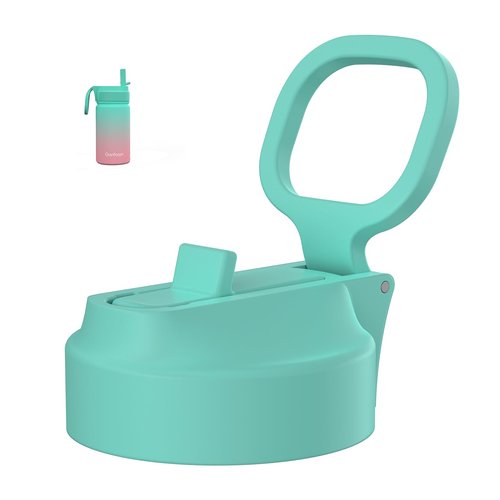 Gonfoam Kids Water Bottle Lid Green(12oz and 16oz shared)
