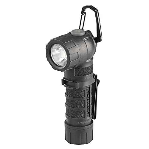 Streamlight 88830 PolyTac 90 LED Right Angle Polymer Flashlight, Black - 170 Lumens