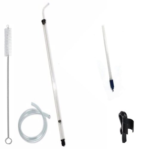 Fermtech 1/2" Large 27" Fast Flow Deluxe Siphoning Kit – Auto Siphon for Home Brewing, Beer, Wine, Mead, and Craft Brew – Includes Food-Grade Hose & Bottling Wand for Easy Transfer & Filling