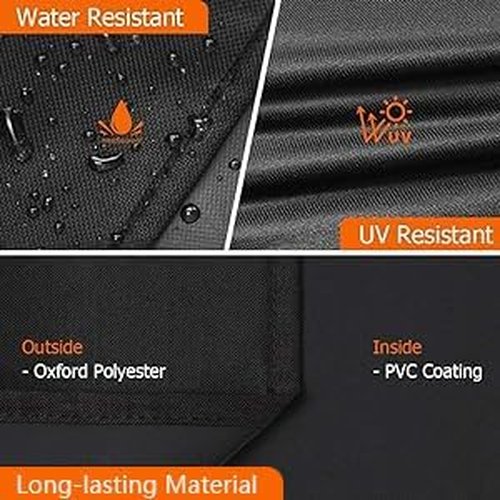 i COVER 73550 Pellet Smoker Cover - Heavy-Duty Waterproof Protection for Pit Boss Grills & Smokers