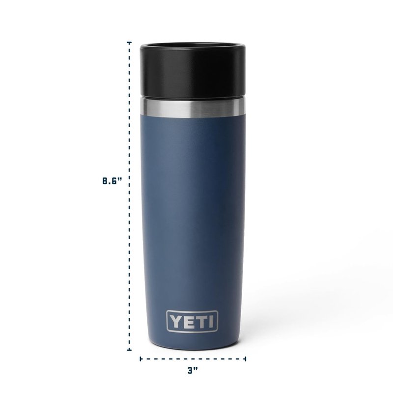 YETI Rambler 16 oz Travel Bottle, Stainless Steel, Vacuum Insulated with Leakproof Commuter Cap, Cape Taupe