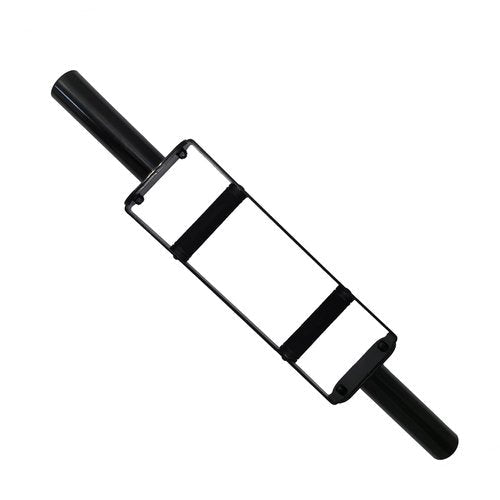 Olympic Tricep Bar Home Gym Weightlifting for Strength Training with Rubber Grips，for Deadlifts, Squats, Shrugs