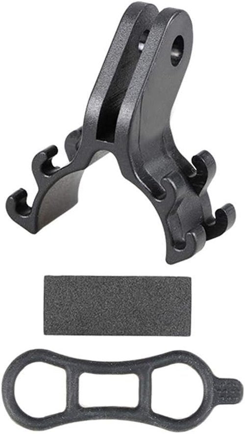 2pcs Flashlight Holder Bicycle Bike Torch Light Mounting Bracket for Go Pro Type Mount Interface