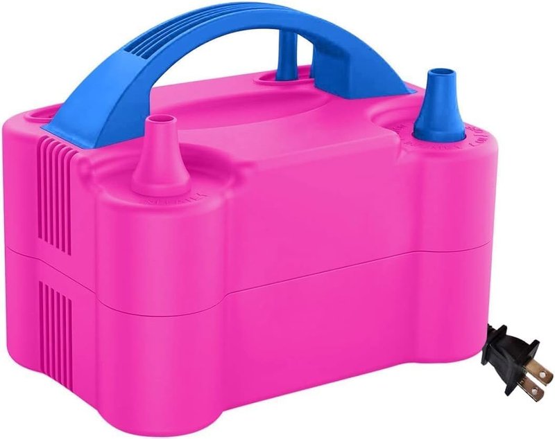 PMU: Professional High Speed Dual Electric Balloon Air Inflator Pump 120- Volt (1/pkg) Pkg/1