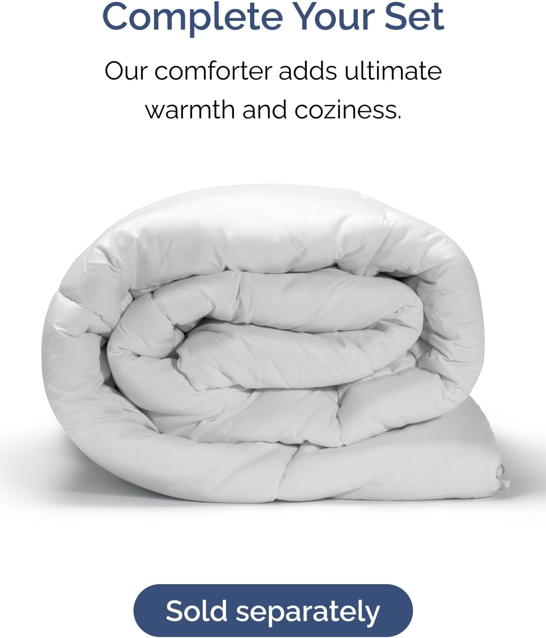 Skiennix Extra Deep Split King Sheet Set - 7 Piece Cooling Luxury Bedding - Soft, Wrinkle-Free, Sky Blue