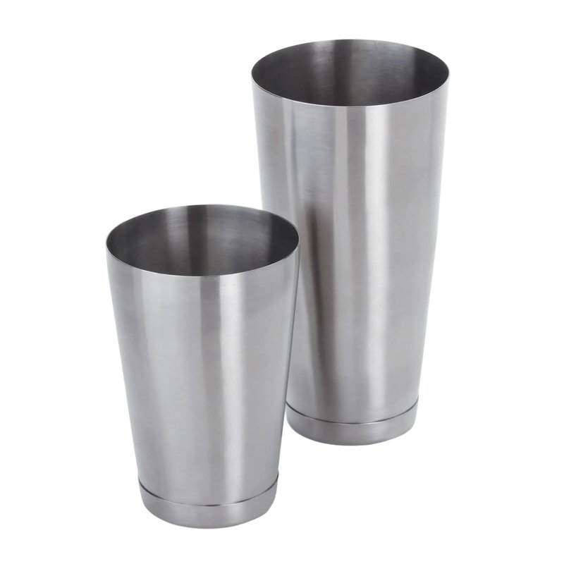 American Metalcraft BSSET Boston Shaker Set, Stainless Steel, Weighted, 18 oz. and 28 oz.