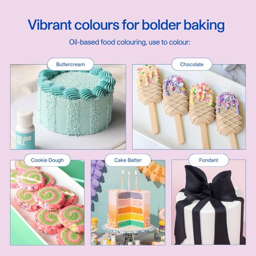 Colour Mill Oil-Blend Food Coloring, 20 Milliliters - Pastel Pack - Easter Set