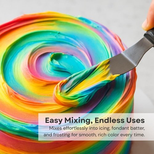 Chefmaster Super Red Liqua-Gel® Food Coloring - Vibrant, Fade-Resistant Dye for Icing & Fondant | 0.70 oz