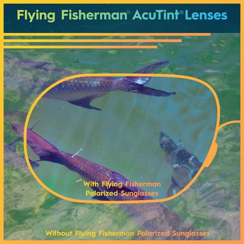 Flying Fisherman Double Header Polarized Sunglasses with AcuTint UV Blocker for Fishing and Outdoor Sports