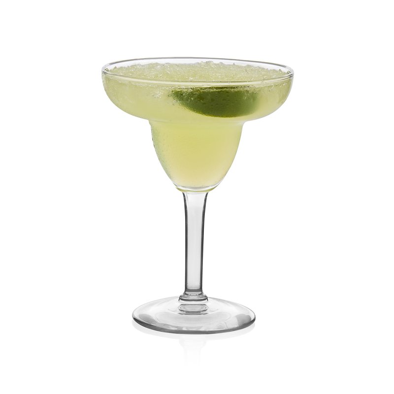 Libbey Margarita Party Glasses Set of 12, Durable Large Margarita Glass, 9 Oz Dishwasher Safe Stemmed Drinking Glasses Gift for Weddings, Parties and More