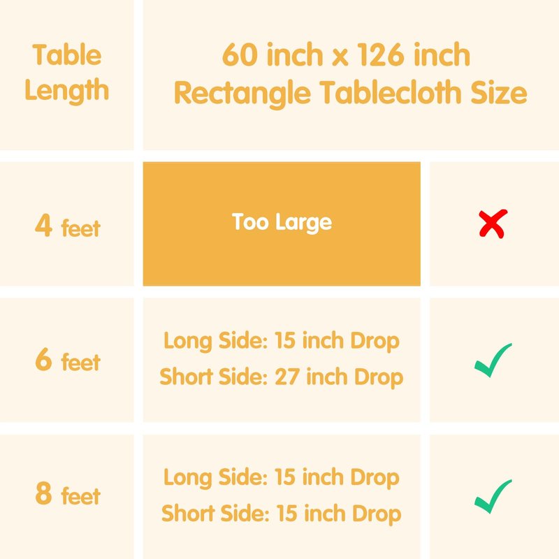 BRILLMAX 8 Pack Purple Tablecloths 60 x 126 Inch for 8ft Rectangle Tables - 150 GSM Polyester Fabric, 15" Standard Drop, Water, Stain & Wrinkle Resistant Cloth Cover for Wedding Dining Buffet