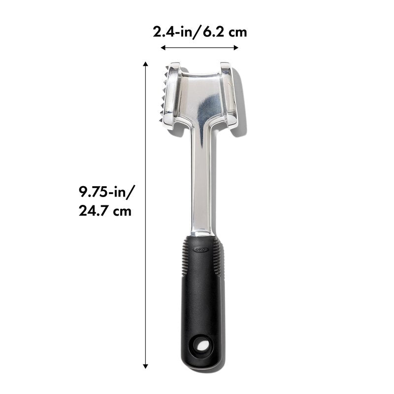 OXO Good Grips Die Cast Meat Tenderizer Black 1.85 x 2.45 x 9.75"