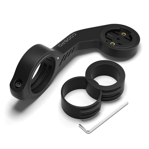 CooSpo Bike Computer Out Front Mount MT5, Compatible with Garmin, Bike Computer Mount Adapter for Handlebar 25.4mm/31.8mm
