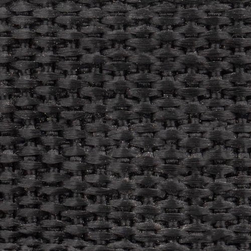 Rope and Cord Polypropylene Webbing – 1 Inch Weather Resistant Multipurpose Webbing – Black, 1 Yard