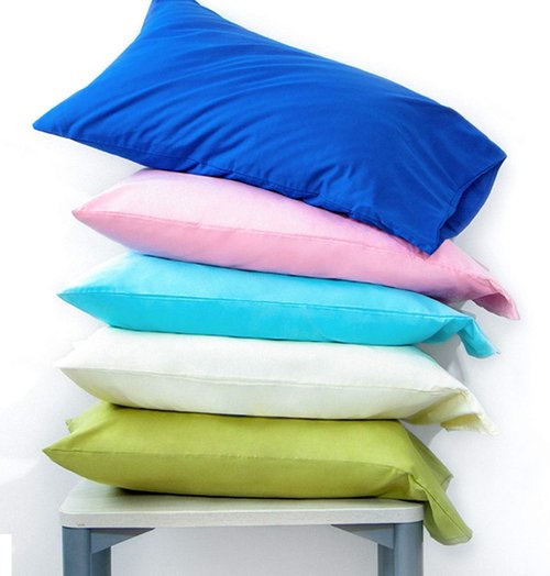 FLXXIE Pillow Cases - Soft Microfiber Standard Size Pillow Covers | Wrinkle & Stain Resistant, 2-Piece Set, 20x26, White