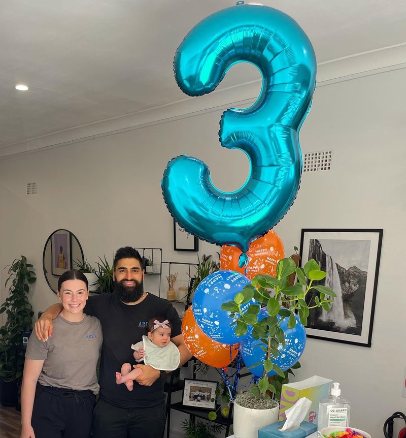 Light Blue Number 4 Balloon 40 Inch, 4th Birthday Party Decorations for Children, Giant 4 Foil Balloon for Party Supplies