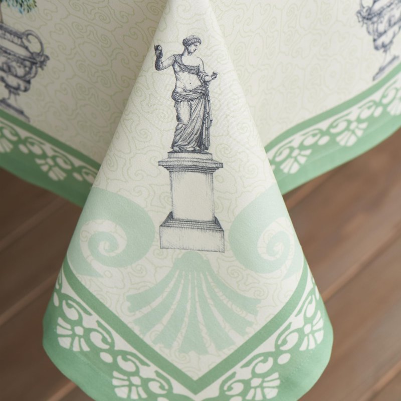 Maison d' Hermine Table Cloth Rectangle Table 100% Cotton 60 x 120 Inches Tablecloth Reusable Decorative for Dining Kitchen Room Farmhouse Home Gifts for Mothers Day Spring Summer - Jardin Du Roy