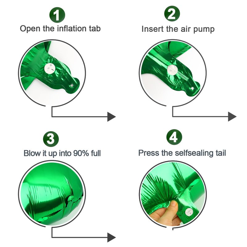 Green Number 18 Balloon 40 inch, 18 Number Balloons, 18th Green Birthday Decorations, 18 Year Old Girls Boys Party Supplies, St. Patrick's Day Games Theme Birthday Decorations