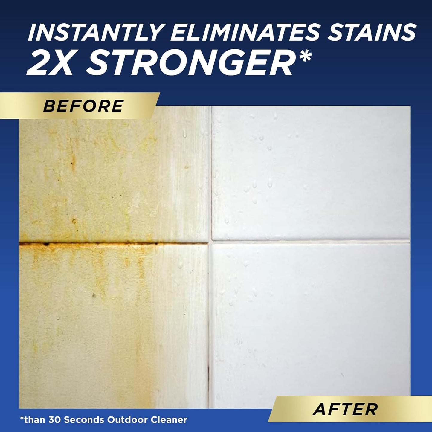 30 SECONDS Pro Mold and Mildew Stain Remover - Instant Scrub-Free Results | 32 Fl. Oz.