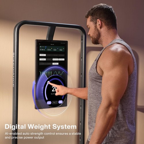 Speediance Home Gym, Smart AI-Powered Multi-Functional Smith Machine for Full Body Strength Training, All-in-one Gym Equipment, Digital Weight System, Workout Station, Squat Rack, Gym Monster 2