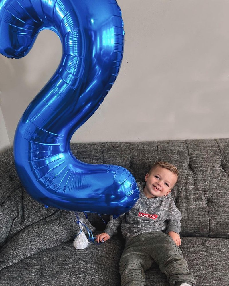 Navy Blue Number 23 Balloon 40 inch, 23 Number Balloons, 23rd Navy Blue Birthday Decorations, 23 Year Old Women Men Blue Party Supplies