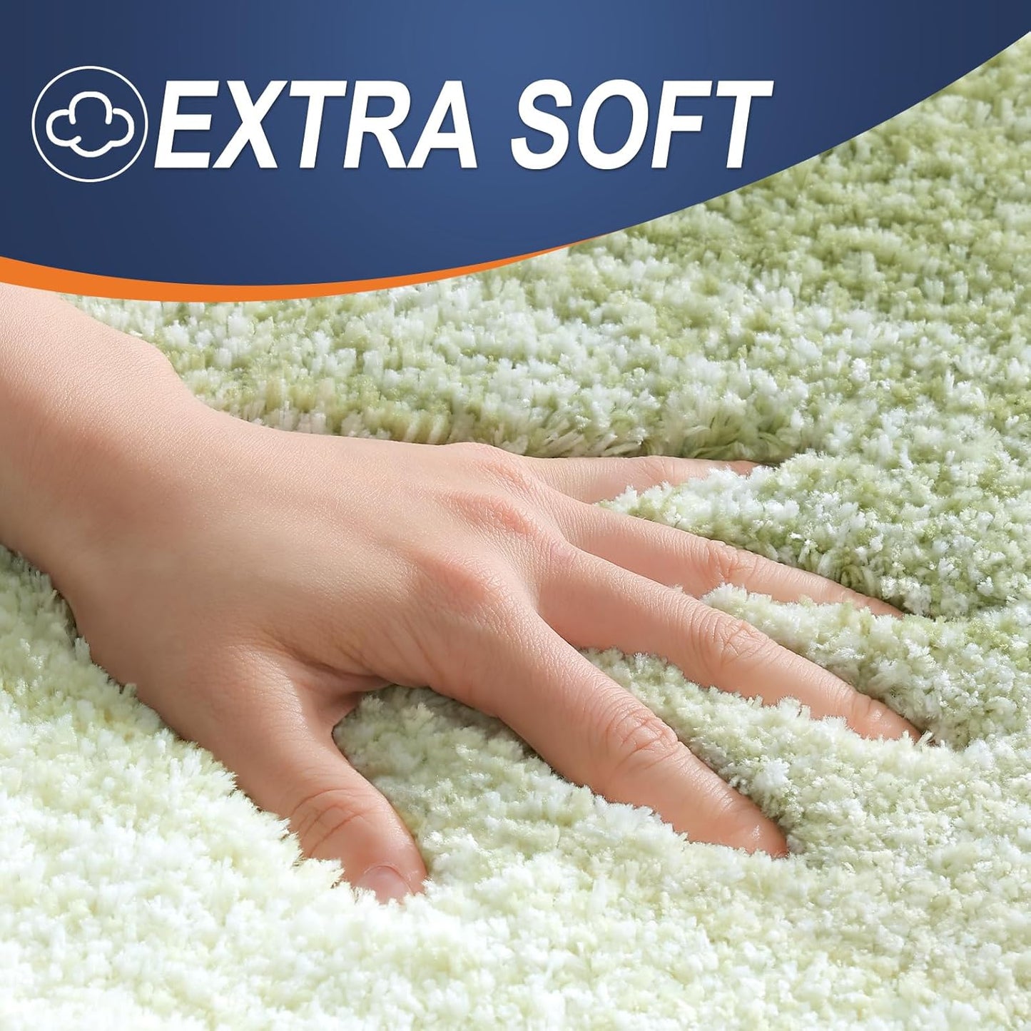 OLANLY Bathroom Rugs - Extra Soft Microfiber Mat 36x24 | Quick Dry, Machine Washable, Mustard Yellow