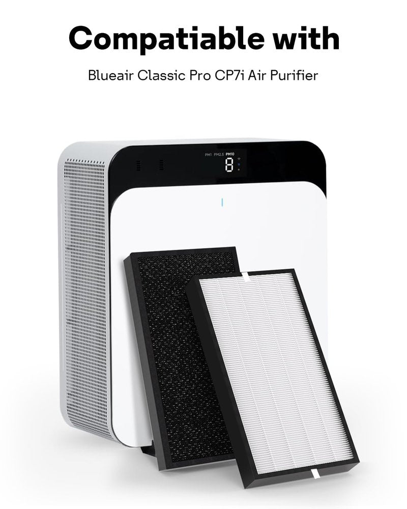 Leemone CP7i Replacement Filter Compatible with Blueair Classic Pro CP7i / 6700i Air Purifier, 2 Pack