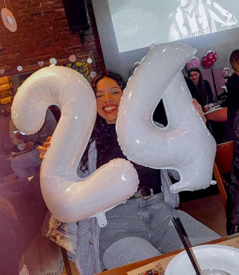 White Number 0 Balloon 40 Inch, 0 Balloon Number for 10th 20th 30th 40th 50th 60th Birthday Decorations, White Party Supplies