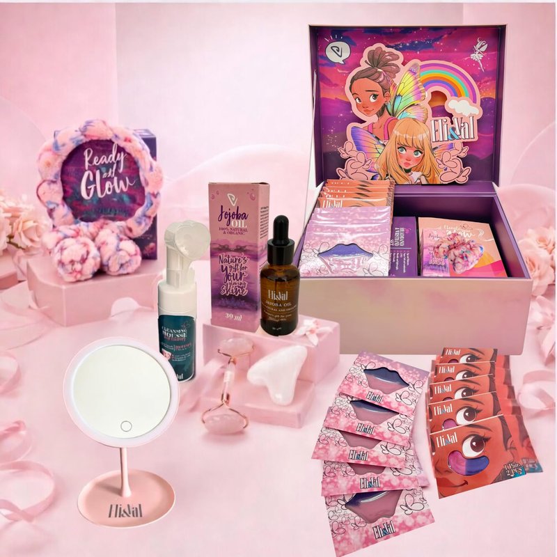 Tween Gift Box – Gifts Basket Teen Girl – Spa Kit for Teen Girls with Skincare and Self-Care Essentials – Birthday or Holiday Present