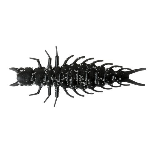 Great Lakes Finesse Juicy Hellgrammite - Matte Black - 2.4"