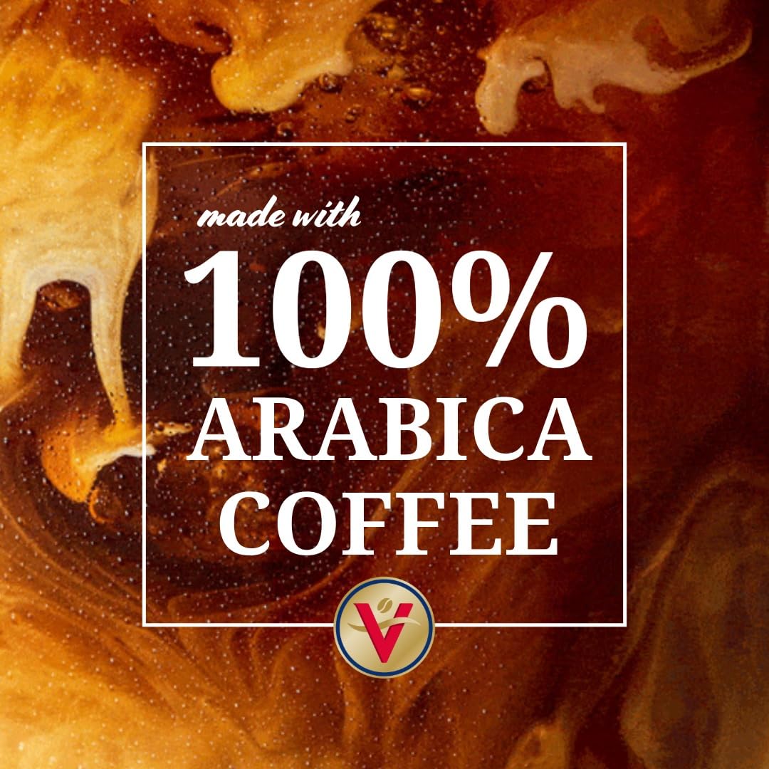 Victor Allen's Coffee Variety Pack - Single Serve Pods with French Vanilla, Caramel Macchiato & Hazelnut | 32 Count for Keurig K-Cup Brewers