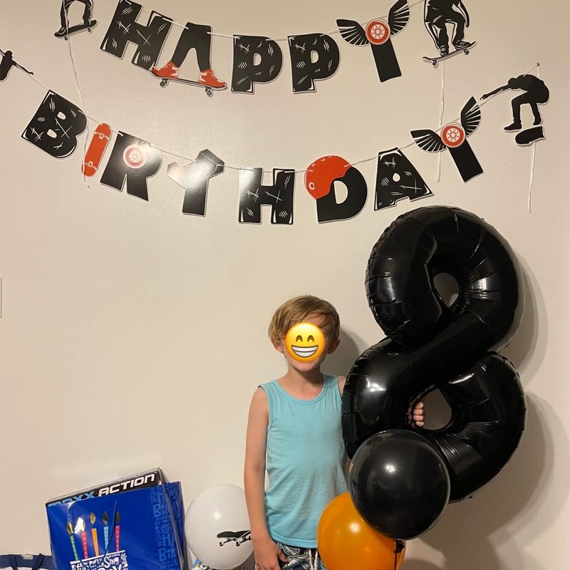 40'' Black Number 9 Balloons, Giant Self Inflating Foil Number Balloons Set 0-9, Large Digital 9 Helium Balloon for Girls Boys 9th Halloween Birthday Party Decorations Anniversary Photo Shoot Supplies