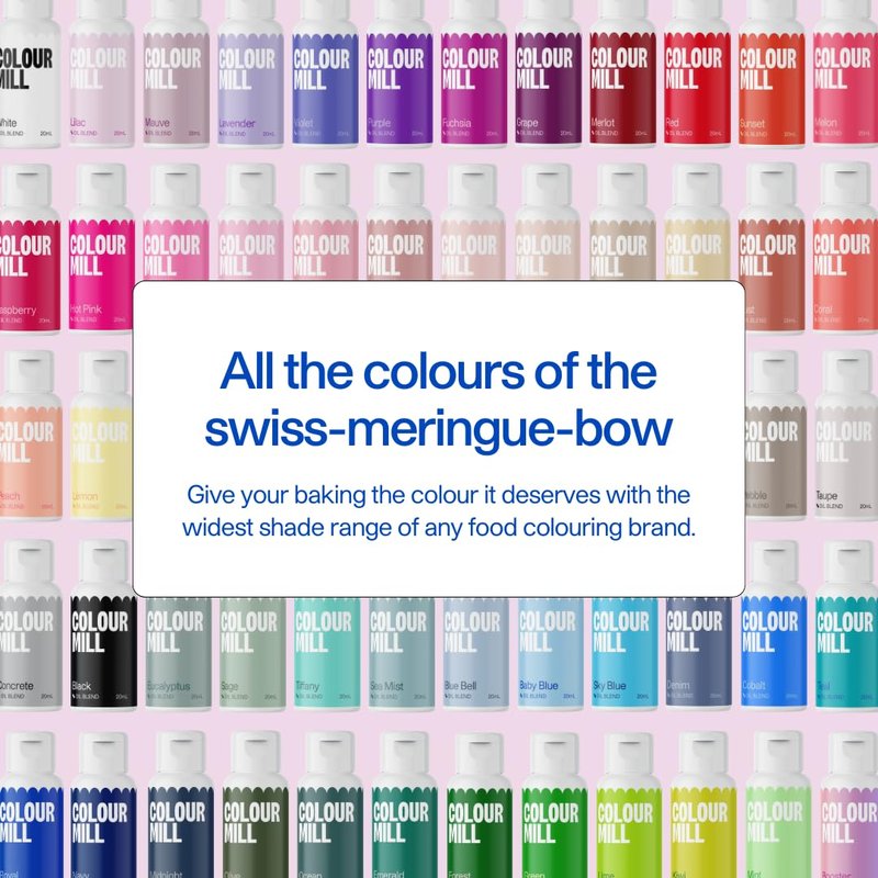 Colour Mill Oil-Based Food Coloring, 20 Milliliters (Outback Pack)