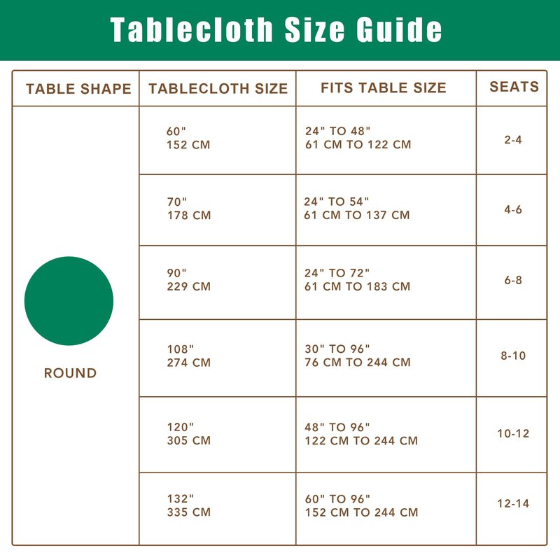 Biscaynebay Textured Fabric Round Tablecloths 108", Light Blue Water Resistant Table Cloth Circle Folding Table Covers Linen for Dining, Kitchen, Wedding, Parties etc. Machine Washable