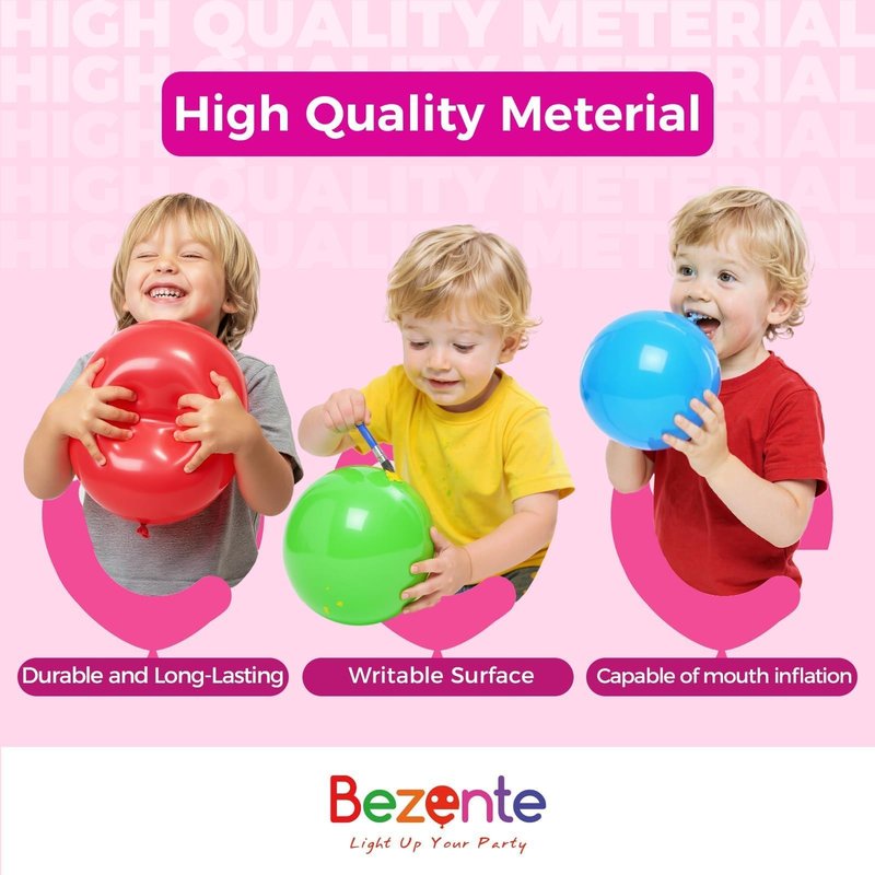 Bezente Orange Giant Balloons 36 Inch - 8 Pack Jumbo Large Round Light Orange Latex Balloon for Photo Shoot Birthday Graduation Bridal Shower Halloween Party Decorations