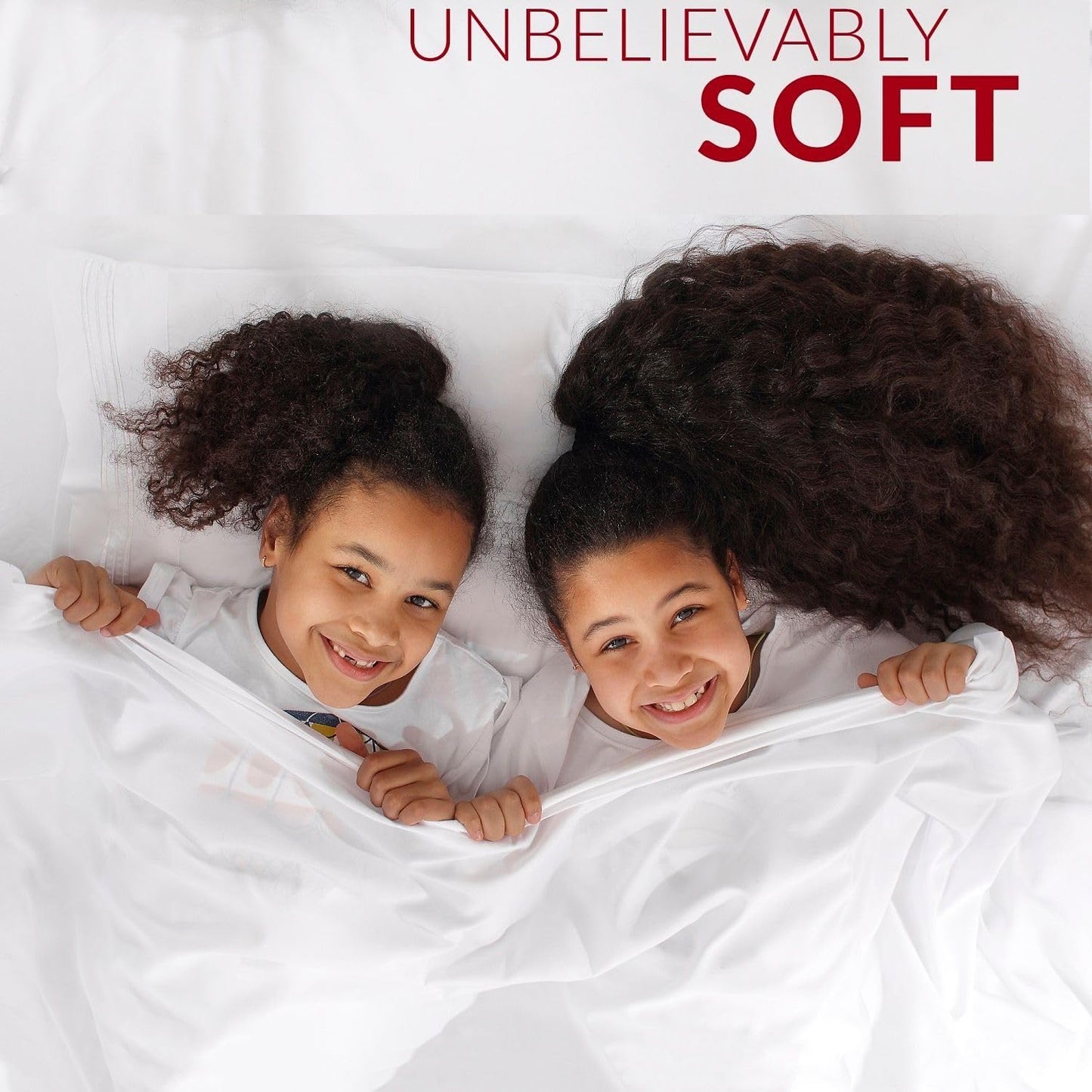 Mellanni California King Sheets - 4 PC Ultra Soft, Cooling Bedding Set - Hotel Luxury, Wrinkle & Fade Resistant (Light Gray)