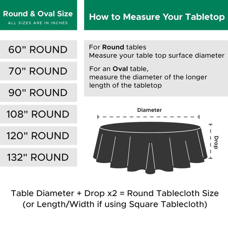 Biscaynebay 2 Pack Textured Fabric Round Tablecloths 70", Red Water Resistant Tableclothes Small Circle Folding Table Covers Linen for Dining, Kitchen, Wedding, Parties etc Machine Washable