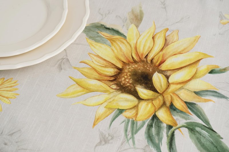 Maison d' Hermine Table Cloth Rectangle Table 100% Cotton 60 x 108 Inches Tablecloth Reusable Decorative for Dining Kitchen Room Farmhouse Home Gifts for Mothers Day Spring Summer - Candice