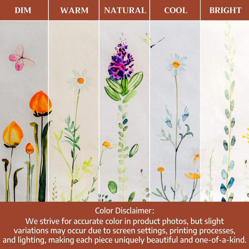 Maison d' Hermine Table Cloth Rectangle Table 100% Cotton 70 x 90 Inches Tablecloth Reusable Decorative for Dining Kitchen Room Farmhouse Home Gifts for Mothers Day Spring Summer - Botanical Fresh