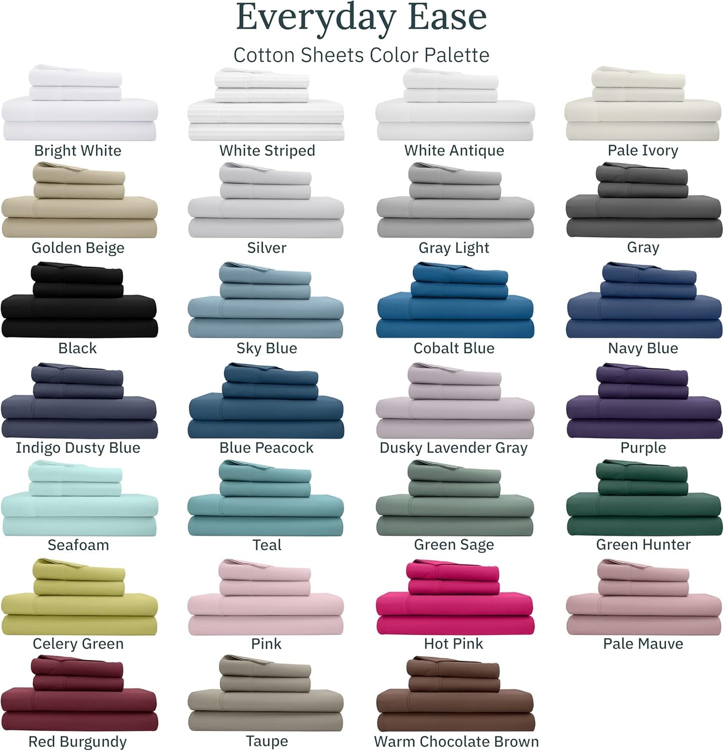 California Design Den King Size Soft 100% Cotton Sheets Set - 400 Thread Count, Silky Sateen, Deep Pockets, Hunter Green