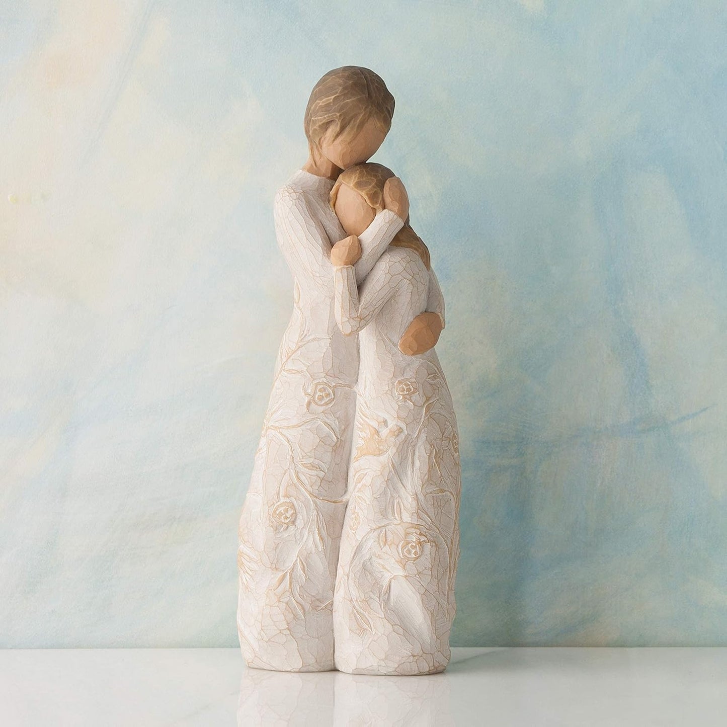 Willow Tree Sculpted Figure - Close To Me | Expresses Loving Relationships Between Mother, Daughter, and Friends