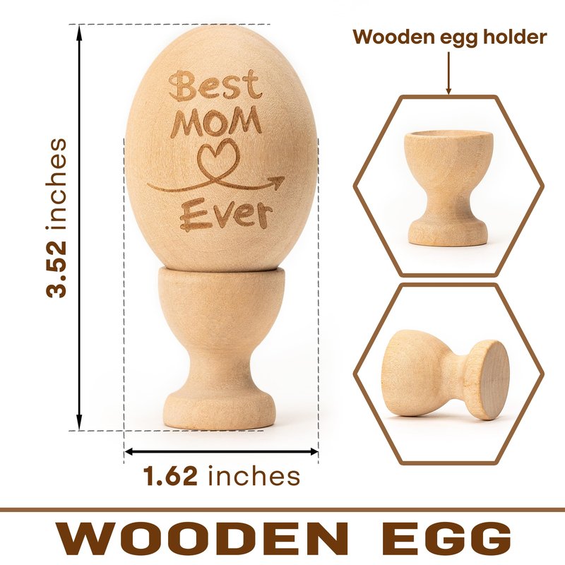 RUSATEN Easter Gifts for Mom, Resurrection Eggs and Easter Basket Stuffers, Valentines for Mom, Religious Home Decor Gift