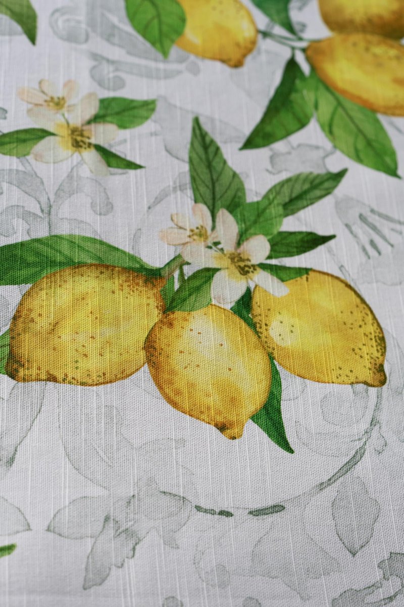 Maison d' Hermine Table Cloth Rectangle Table 100% Cotton 54 x 72 Inches Tablecloth Reusable Decorative for Dining Kitchen Room Farmhouse Home Gifts for Mothers Day Spring Summer - Cedrat