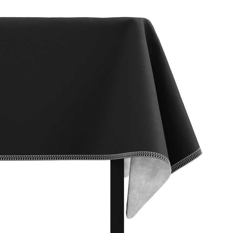Exquisite Green Vinyl Tablecloths - 54 in. X 108 in. - Pack of 3 Rectangle Tablecloths with Flannel Backing - Plastic, Reusable & Waterproof