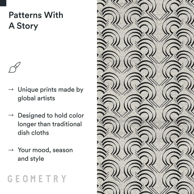 GEOMETRY Kitchen Tea Towels - Quick Dry Microfiber Dish Towels for Kitchen Roses for You, 18" x 30" 2-Pack