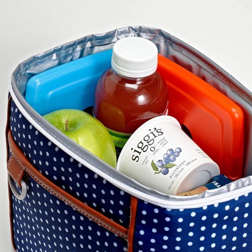 Cool Coolers By Fit & Fresh Slim Ice Packs - Quick Freeze, Space-Saving Design, Multi-Colored 4-Pack