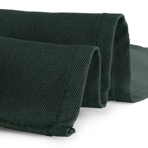 Gee Di Moda Rectangle Tablecloth - 90 x 132 Inch Hunter Green Table Cloth for 6 Foot Tables with Floor-Length Drop - Heavy Duty Washable Fabric for Holiday Party, Dinner, Weddings & Baby Shower