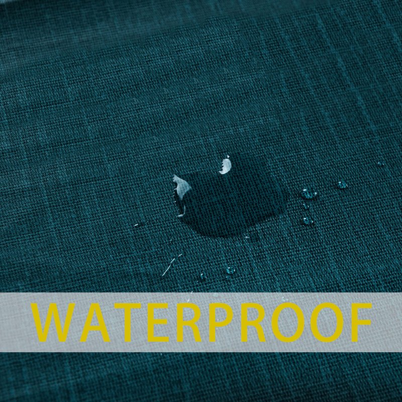 sancua 100% Waterproof Rectangle PVC Tablecloth - 60 x 140 Inch - Oil Proof Spill Proof Vinyl Table Cloth, Wipe Clean Table Cover for Dining Tables, Buffet Parties and Camping, Deep Teal