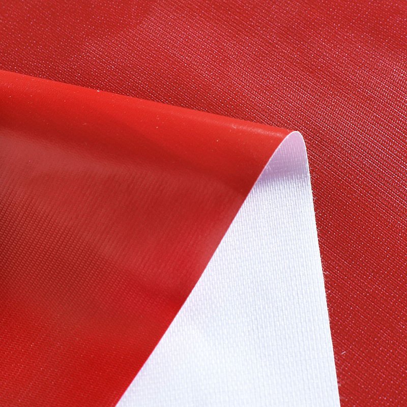 sancua 100% Waterproof Rectangle PVC Tablecloth - 54 x 78 Inch - Oil Proof Spill Proof Vinyl Table Cloth, Wipe Clean Table Cover for Dining Tables, Buffet Parties and Camping, Red